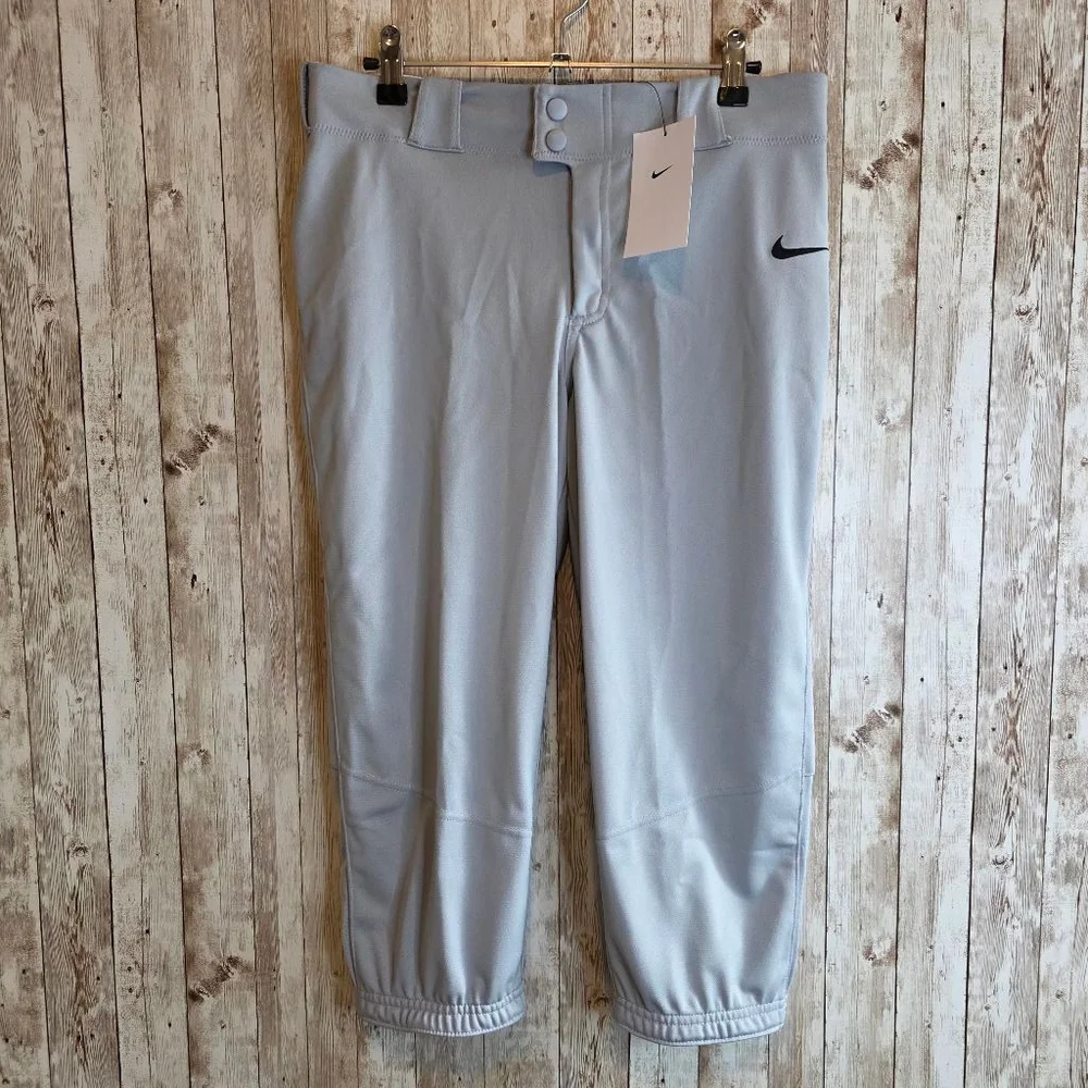 Kids Nike Baseball Pants XL Gray